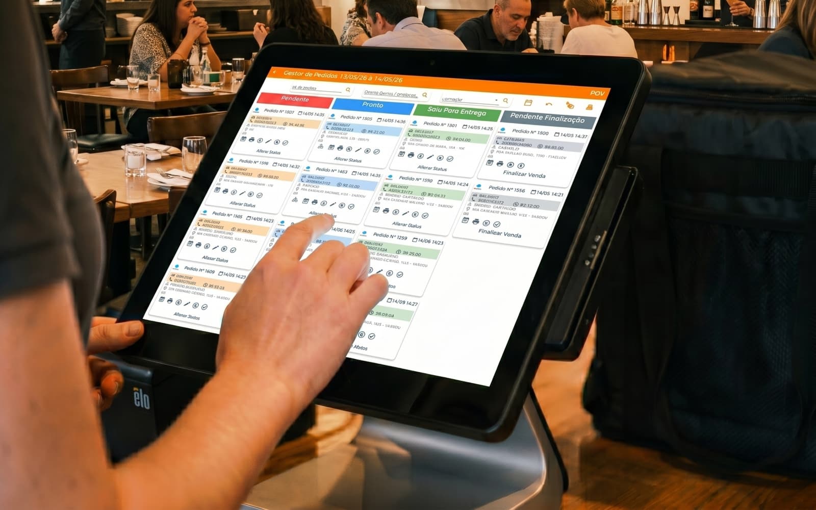 Operação de delivery integrada Teloos